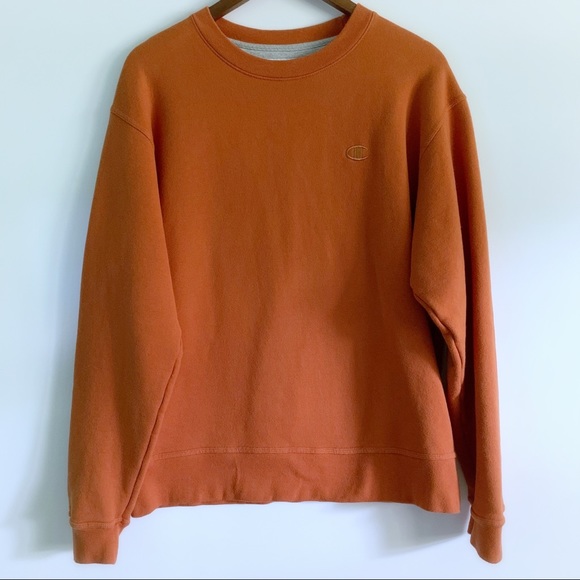 Champion Tops - Champion Unisex Orange Sweatshirt